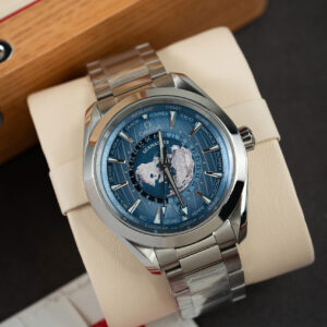 Đồng Hồ Chế Tác Omega Aqua Terra Worldtimer Summer Blue Nhà Máy VS 43mm (1)