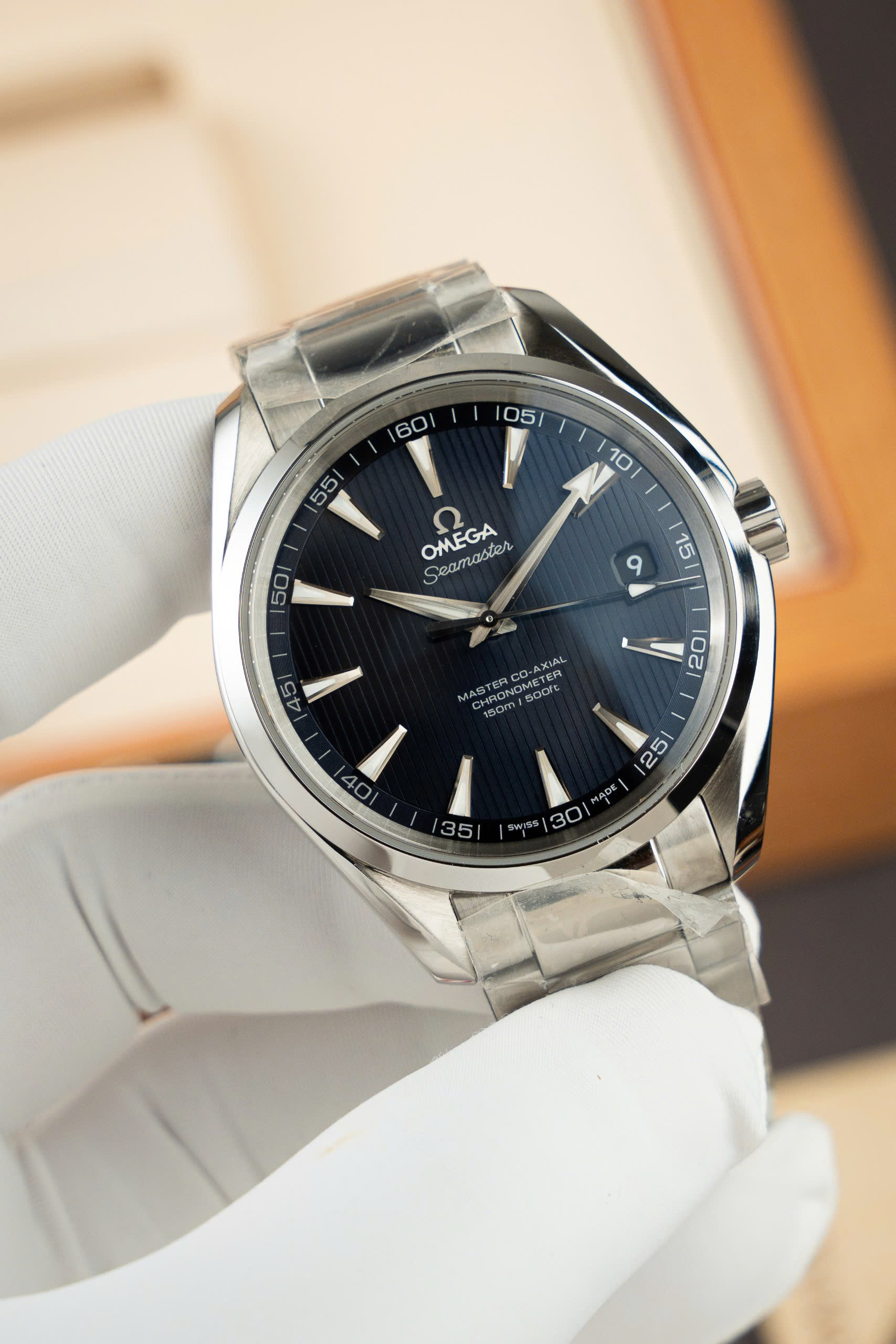 Đồng Hồ Chế Tác Omega Seamaster Aqua Terra 150M Mặt Xanh Than Xưởng VS 41mm (3) Đồng Hồ Chế Tác Omega Seamaster Aqua Terra 150M Mặt Xanh Than Xưởng VS 41mm (3)