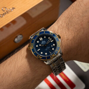 Đồng Hồ Chế Tác Omega Seamaster Diver 300M Demi Gold Nhà Máy VS 42mm (1)