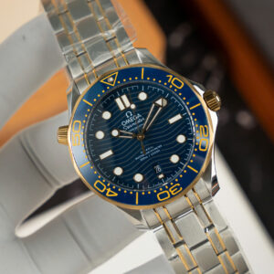 Đồng Hồ Chế Tác Omega Seamaster Diver 300M Demi Gold Nhà Máy VS 42mm (1)
