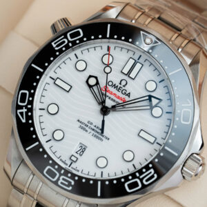 Đồng Hồ Chế Tác Omega Seamaster Diver 300M Mặt Số Trắng Nhà Máy VS Nam 42mm (1)