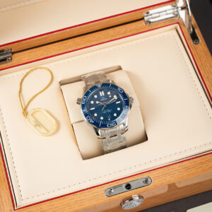 Đồng Hồ Chế Tác Omega Seamaster Diver 300M Mặt Số Xám Nhà Máy VS 42mm (11)