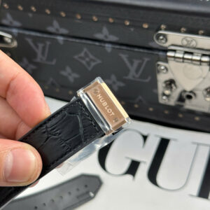 Đồng Hồ Hublot Classic Fusion King Gold Chế Tác Nhà Máy JJF Mặt Số Đen 42mm (1)