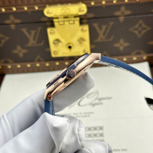 Đồng Hồ Hublot Classic Fusion King Gold Chế Tác Nhà Máy JJF Mặt Số Xanh Blue 42mm (1)