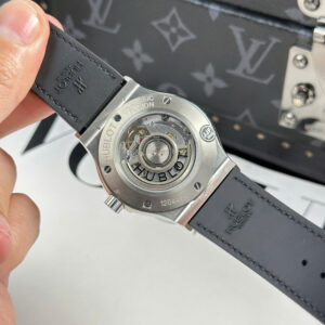 Đồng Hồ Hublot Classic Fusion Titanium Chế Tác Nhà Máy JJF Mặt Số Trắng 42mm (5)