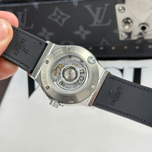 Đồng Hồ Hublot Classic Fusion Titanium Chế Tác Nhà Máy JJF Mặt Số Trắng 42mm (5)