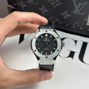 Đồng Hồ Hublot Classic Fusion Titanium Rep 1 1 Cao Cấp Mặt Số Đen Nhà Máy JJF 38mm (8)