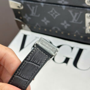 Đồng Hồ Hublot Classic Fusion Titanium Rep 1 1 Cao Cấp Mặt Số Xám Nhà Máy JJF 38mm (9)