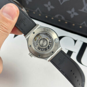 Đồng Hồ Hublot Classic Fusion Titanium Rep 1 1 Cao Cấp Mặt Số Xám Nhà Máy JJF 38mm (9)
