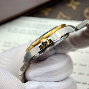 Đồng Hồ Omega Rep 1 1 Seamaster Diver 300M Mặt Số Xanh Demi Gold Nhà Máy VS 42mm (9)