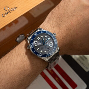 Đồng Hồ Omega Seamaster Diver 300M Replica 11 Mặt Xám Nhà Máy VS 42mm (7)