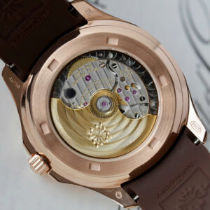 Đồng Hồ Patek Philippe Chế Tác Aquanaut 5261R Automatic Thuỵ Sỹ Dây Cao Su Màu Nâu 40mm (2)