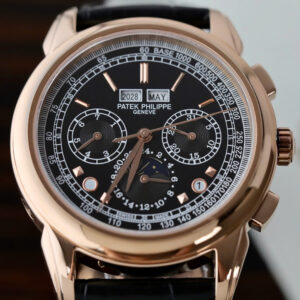 Đồng Hồ Patek Philippe Fake Cao Cấp Grand Complications 5270R Dây Da Đen 41mm (1)