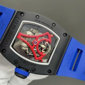 Đồng Hồ Richard Mille RM52-03 Paris Saint-Germain Tourbillon Black Ceramic Chế Tác 40x48mm (6)