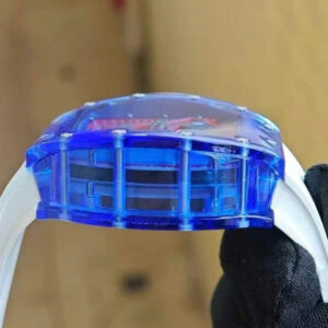 Đồng Hồ Richard Mille RM52-03 Paris Saint-Germain Tourbillon Blue Sapphire Chế Tác 40x48mm (1)