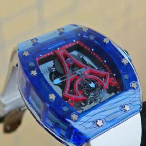 Đồng Hồ Richard Mille RM52-03 Paris Saint-Germain Tourbillon Blue Sapphire Chế Tác 40x48mm (1)
