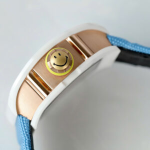 Đồng Hồ Richard Mille RM88 Smiley Mặt Chú Hề Fake Cao Cấp Màu Xanh 40mm (1)