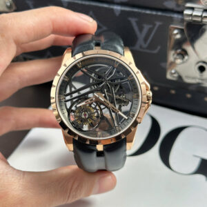Đồng Hồ Roger Dubuis Excalibur Eon Gold RDDBEX0836 Tourbillon Nhà Máy BBR 42mm (6)