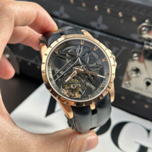 Đồng Hồ Roger Dubuis Excalibur Eon Gold RDDBEX0836 Tourbillon Nhà Máy BBR 42mm (6)