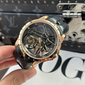 Đồng Hồ Roger Dubuis Excalibur Eon Gold RDDBEX0836 Tourbillon Nhà Máy BBR 42mm (6)