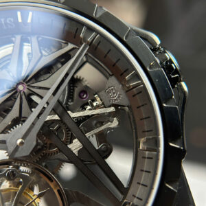 Đồng Hồ Roger Dubuis Excalibur Grey DLC RDDBEX0889 Chế Tác Tourbillon Nhà Máy BBR 42mm (9)