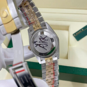 Đồng Hồ Rolex Chế Tác DateJust 126233 Bọc Vàng Thật Mặt Số Vàng Champagne Đính Đá Xưởng GM 36mm (3)