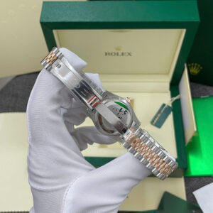 Đồng Hồ Rolex Chế Tác DateJust 278271 Bọc Vàng Mặt Số Chocolate Cọc La Mã Xưởng GM 31mm (5)