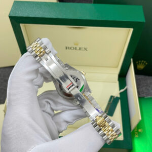 Đồng Hồ Rolex Chế Tác DateJust 278273 Bọc Vàng Mặt Số Vàng Champagne Xưởng GM 31mm (5)