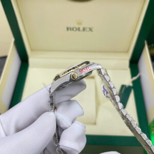 Đồng Hồ Rolex Chế Tác DateJust 278273 Bọc Vàng Mặt Số Vàng Champagne Xưởng GM 31mm (5)