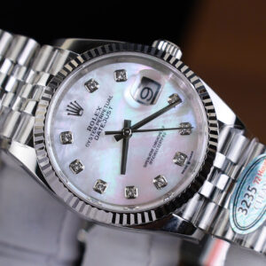 Đồng Hồ Rolex DateJust 126234 Chế Tác Mặt Số Xà Cừ Máy Thuỵ Sỹ Xưởng Clean 36mm (5)