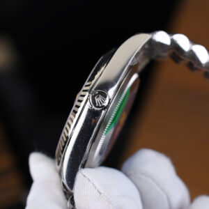 Đồng Hồ Rolex DateJust 126334 Chế Tác Mặt Số Xà Cừ Đính Đá Nhà Máy Clean 41mm (8)