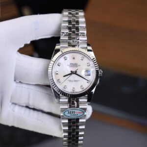 Đồng Hồ Rolex DateJust 126334 Chế Tác Mặt Số Xà Cừ Đính Đá Nhà Máy Clean 41mm (8)