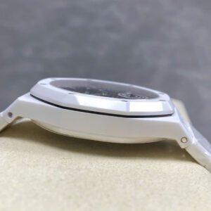 Đồng Hồ Audemars Piguet Chế Tác Gốm Trắng Royal Oak 15500CE Nhà Máy APS 2025 41mm (1)