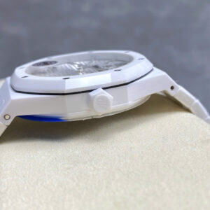 Đồng Hồ Audemars Piguet Chế Tác Gốm Trắng Royal Oak 15500CE Xưởng APS 2025 41mm (6)