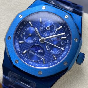 Đồng Hồ Audemars Piguet Chế Tác Royal Oak Perpetual Calendar 26579CS Blue Ceramic 41mm (1)