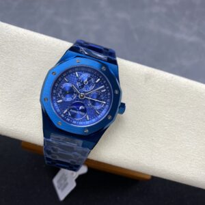 Đồng Hồ Audemars Piguet Chế Tác Royal Oak Perpetual Calendar 26579CS Blue Ceramic 41mm (1)