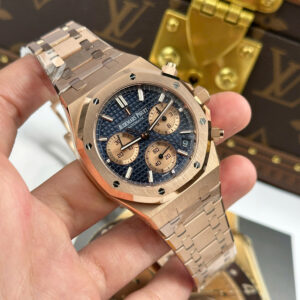 Đồng Hồ Audemars Piguet Rep 11 Royal Oak Chronograph 26239OR Mặt Xanh Nhà Máy APS 41mm (12)