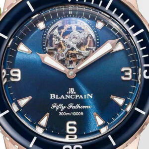 Đồng Hồ Blancpain Chế Tác Fifty Fathoms Tourbillon 8 Jours 5025 36B40 O52B 45mm (1)