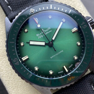 Đồng Hồ Blancpain Fifty Fathoms Bathyscaphe 5000A Chế Tác Gốm Đen Xưởng GFF 44mm (1)