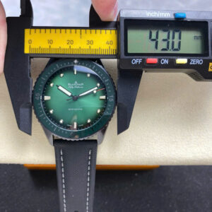 Đồng Hồ Blancpain Fifty Fathoms Bathyscaphe 5000A Chế Tác Gốm Đen Xưởng GFF 44mm (1)