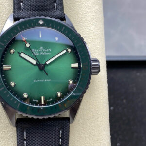 Đồng Hồ Blancpain Fifty Fathoms Bathyscaphe 5000A Chế Tác Gốm Đen Xưởng GFF 44mm (1)