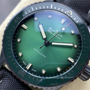 Đồng Hồ Blancpain Fifty Fathoms Bathyscaphe 5000A Chế Tác Gốm Đen Xưởng GFF 44mm (1)