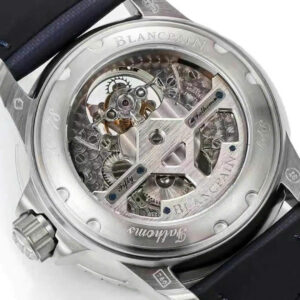 Đồng Hồ Blancpain Fifty Fathoms Tourbillon 8 Jours 5025 12B40 O52B Màu Xanh YS Factory 45mm (2)
