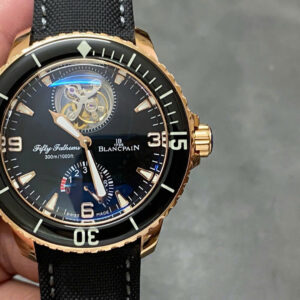Đồng Hồ Blancpain Fifty Fathoms Tourbillon 8 Jours 5025 3630 52A Chế Tác Xưởng YS 45mm (2)