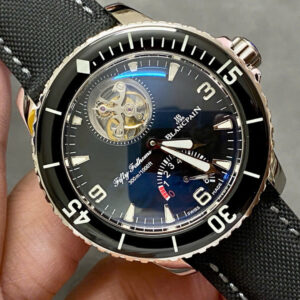 Đồng Hồ Blancpain Fifty Fathoms Tourbillon 8 Jours 5025 3630 52A Replica Xưởng YS 45mm (6)