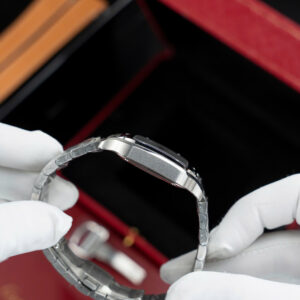 Đồng Hồ Cartier Rep 1 1 Santos WSSA0063 Nữ Mặt Xanh Blue Nhà Máy BV 35,1mm (1)