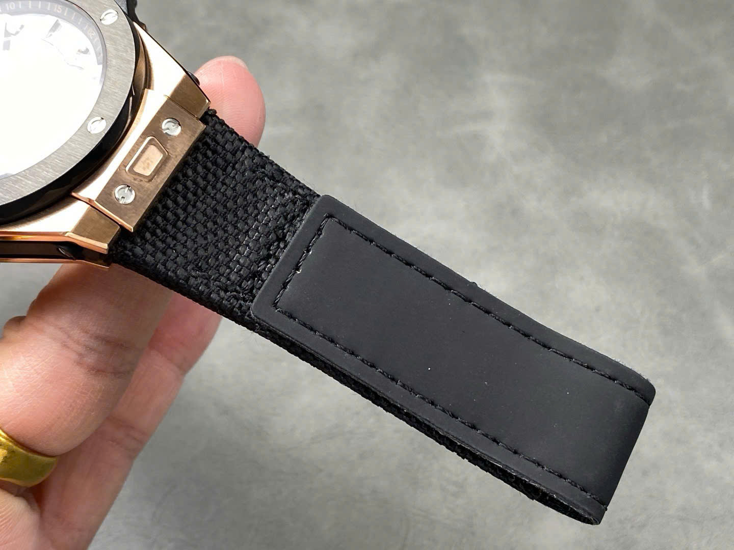 Đồng Hồ Hublot Big Bang Tourbillon King Gold Mặt Số Skeleton Replica 11 45mm (2)