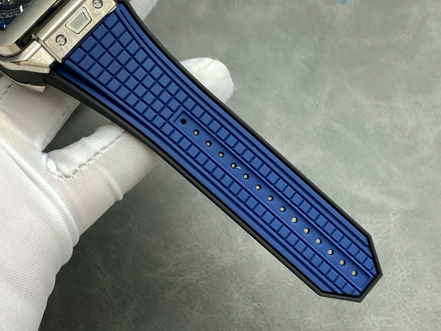 Đồng Hồ Hublot Big Bang Unico Titanium Rep 11 Màu Xanh Dương Xưởng BBF 42mm (7)