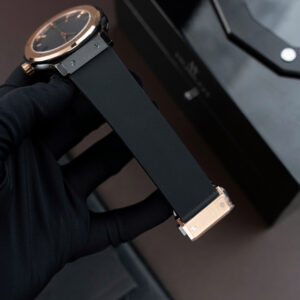 Đồng Hồ Hublot Classic Fusion Ceramic Demi Gold Replica Cao Cấp Xưởng JJZ 42mm (3)