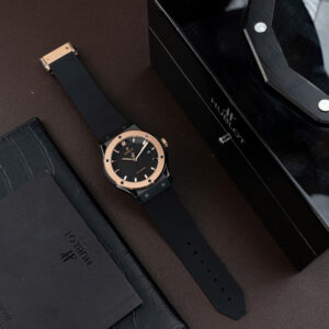 Đồng Hồ Hublot Classic Fusion Ceramic Demi Gold Replica Cao Cấp Xưởng JJZ 42mm (3)